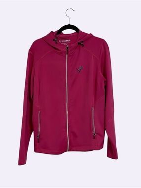 Sunice Rose-Magenta Hooded Zip Jacket